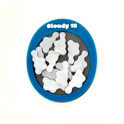 Cloudy 12, 10 and 8 Puzzles